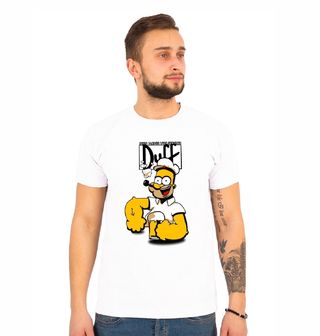 Obrázek 1 produktu Pánské tričko Homer Simpson "Duff Power" The Simpsons (Velikost: XXL)