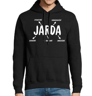 Obrázek 1 produktu Pánská mikina Popis Jména Jarda