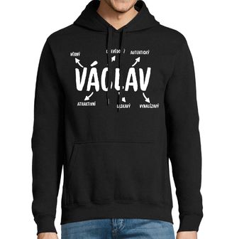 Obrázek 1 produktu Pánská mikina Popis Jména Václav