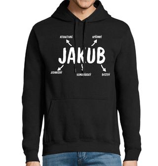 Obrázek 1 produktu Pánská mikina Popis Jména Jakub