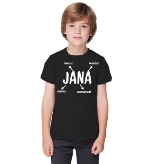 Obrázek 1 produktu Dětské tričko Popis Jména Jana