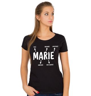 Obrázek 1 produktu Dámské tričko Popis Jména Marie