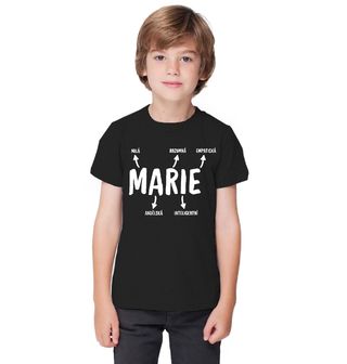 Obrázek 1 produktu Dětské tričko Popis Jména Marie