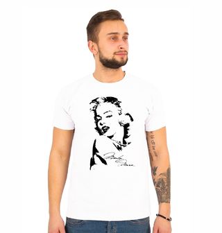 Obrázek 1 produktu Pánské tričko Marilyn Monroe (Velikost: S)
