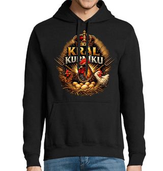 Obrázek 1 produktu Pánská mikina Kohout Král kurníku