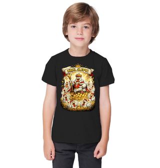 Obrázek 1 produktu Dětské tričko Kohout na Trůnu Král slepic