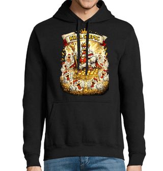 Obrázek 1 produktu Pánská mikina Kohout na Trůnu Král slepic