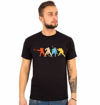 Obrázek 1 produktu Pánské tričko Retro Hokejisté na Ledě