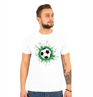 Obrázek 1 produktu Pánské tričko Fotbalový Míč v Trávě