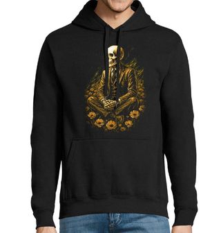 Obrázek 1 produktu Pánská mikina Kostlivec v Květinovém Poli