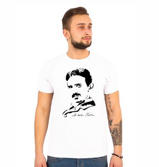 Obrázek 1 produktu Pánské tričko Nikola Tesla
