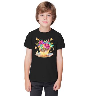 Obrázek 1 produktu Dětské tričko Šálek Květinového Čaje