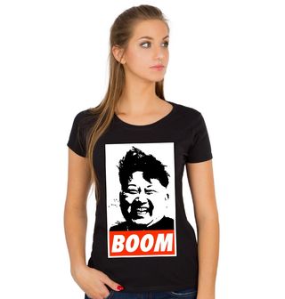 Obrázek 1 produktu Dámské tričko Kim Čong-un Boom