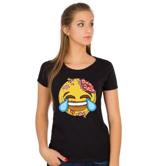 Obrázek 1 produktu Dámské tričko Smích v Bolesti Emoji