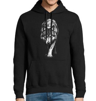 Obrázek 1 produktu Pánská mikina Tichý Vlk na Lovu