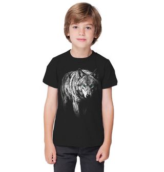 Obrázek 1 produktu Dětské tričko Ledový Pohled Vlka