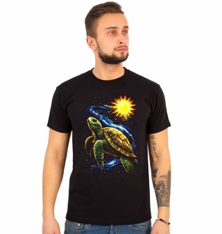 Obrázek 1 produktu Pánské tričko Želva na Vesmírném Dobrodružství