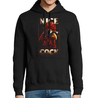 Obrázek 1 produktu Pánská mikina Drsný Kohout s Brýlemi Nice Cock