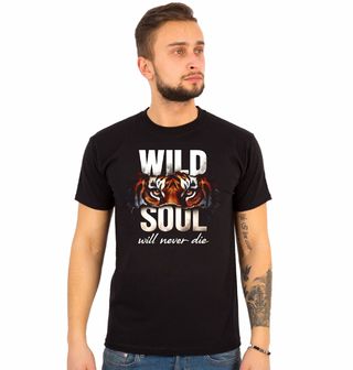 Obrázek 1 produktu Pánské tričko Divoká Duše Tygra Wild Soul Will Never Die