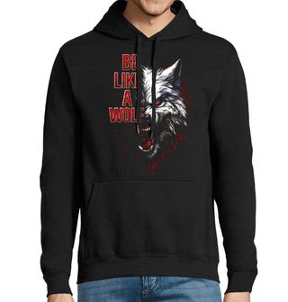 Obrázek 1 produktu Pánská mikina Buď jako Vlk Be like a Wolf