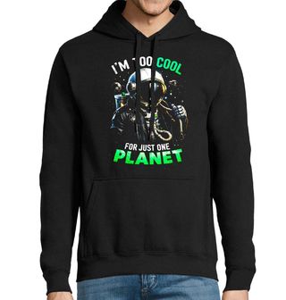 Obrázek 1 produktu Pánská mikina Astronaut Jsem až moc cool jen pro jednu planetu