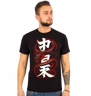 Obrázek 1 produktu Pánské tričko Japonský Ohnivý drak