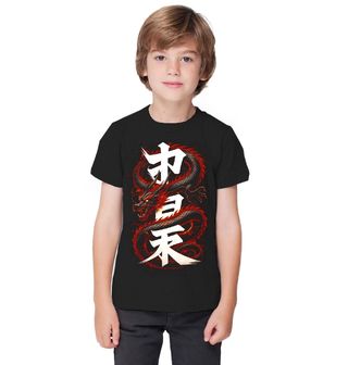 Obrázek 1 produktu Dětské tričko Japonský Ohnivý drak