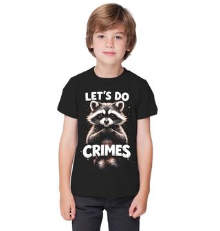 Obrázek 1 produktu Dětské tričko Malý Zločinec Mýval Let’s do crimes
