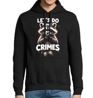 Obrázek 1 produktu Pánská mikina Malý Zločinec Mýval Let’s do crimes