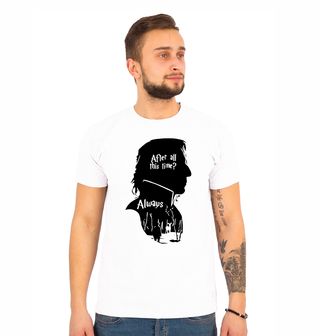Obrázek 1 produktu Pánské tričko Severus Snape Always Navždy (Velikost: XXL)