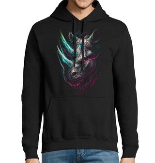 Obrázek 1 produktu Pánská mikina Neonový Nosorožec