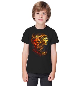 Obrázek 1 produktu Dětské tričko Ďábel a Anděl Uvnitř Duše