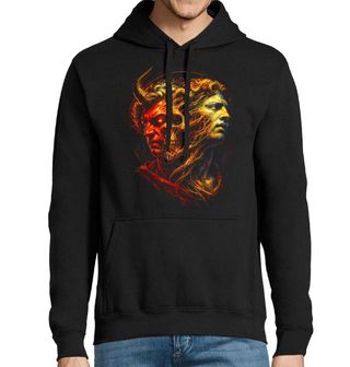 Obrázek 1 produktu Pánská mikina Ďábel a Anděl Uvnitř Duše