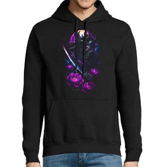 Obrázek 1 produktu Pánská mikina Samuraj Pod Fialovým Měsícem