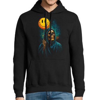 Obrázek 1 produktu Pánská mikina Kostlivec s Balónkem Úsměv Smrti