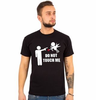 Obrázek 1 produktu Pánské tričko "Nedotýkej se mě"