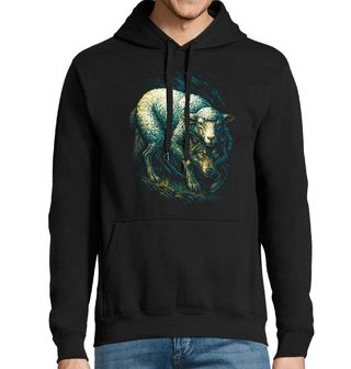 Obrázek 1 produktu Pánská mikina Lstivý Vlk v Přestrojení