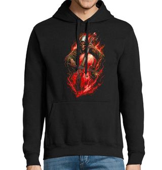 Obrázek 1 produktu Pánská mikina Kostlivec s Violoncellem