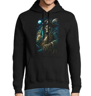 Obrázek 1 produktu Pánská mikina Prokletý Pirát s Flaškou Rumu