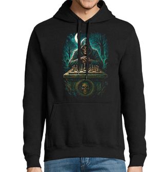 Obrázek 1 produktu Pánská mikina Šachová Partie se Smrtkou