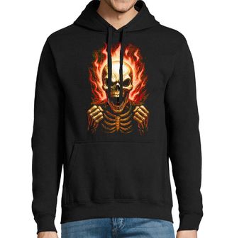 Obrázek 1 produktu Pánská mikina Pekelný Řev Kostlivce