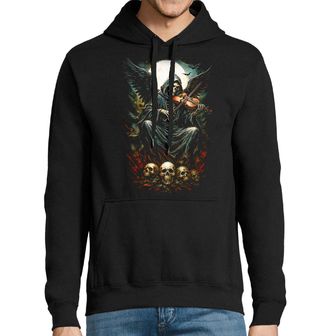 Obrázek 1 produktu Pánská mikina Kostlivec hrající na Housle Rekviem