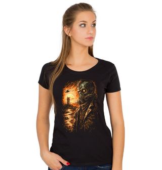 Obrázek 1 produktu Dámské tričko Kostlivec Přeživší Apokalypsy