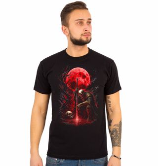 Obrázek 1 produktu Pánské tričko Válečný Kostlivec při Krvavém Měsíci