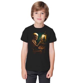 Obrázek 1 produktu Dětské tričko Kostlivec Malíř u Plátna