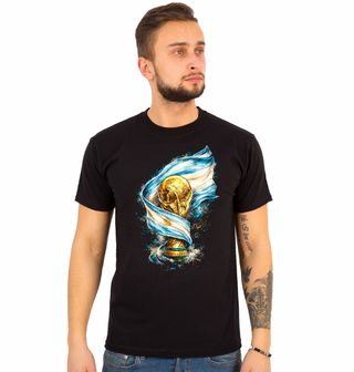 Obrázek 1 produktu Pánské tričko Argentinská Trofej FIFA World Cup