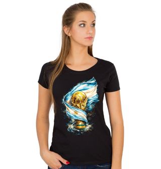 Obrázek 1 produktu Dámské tričko Argentinská Trofej FIFA World Cup