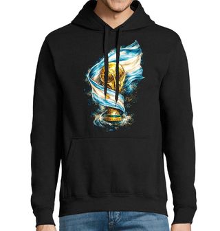 Obrázek 1 produktu Pánská mikina Argentinská Trofej FIFA World Cup