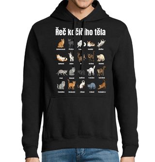 Obrázek 1 produktu Pánská mikina Řeč Kočičího Těla