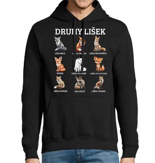 Obrázek 1 produktu Pánská mikina Druhy Lišek